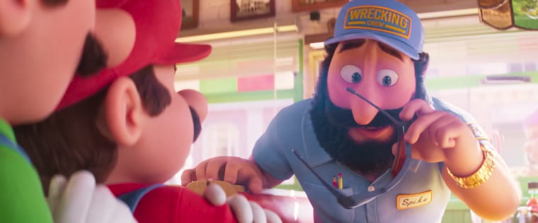 Escena de Super Mario Bros.